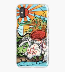 Okami - Amaterasu Rests iPhone Case