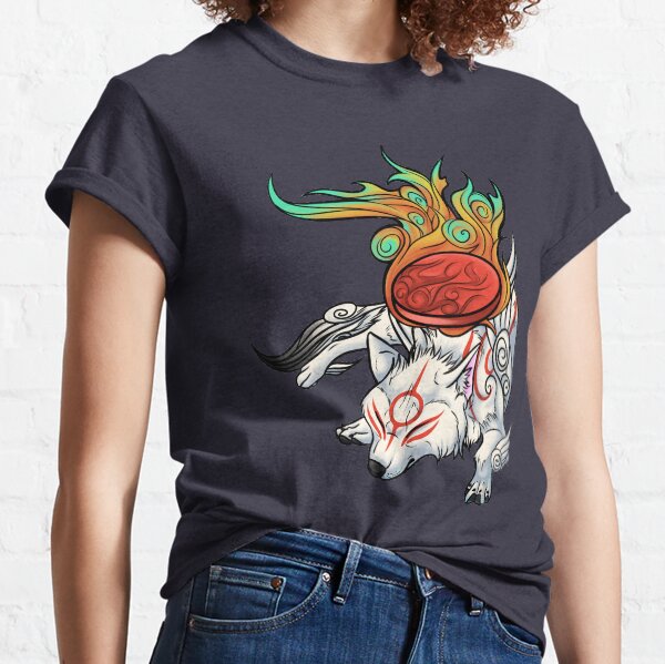 Okami - Amaterasu Rests Classic T-Shirt