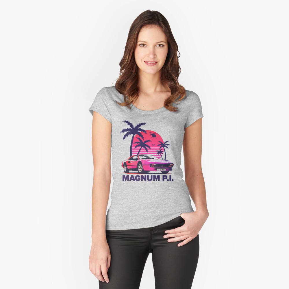 Item preview, Fitted Scoop T-Shirt designed and sold by BadgerofWater.