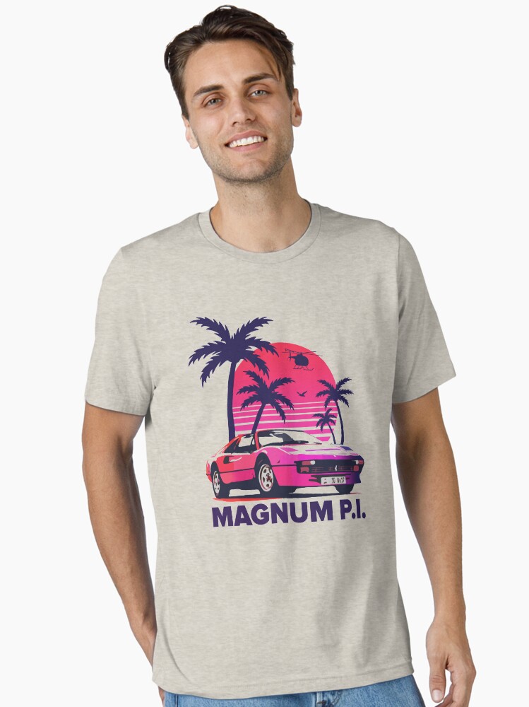Thumbnail 1 of 7, Essential T-Shirt, Magnum Pi - Hawaii designed and sold by BadgerofWater.