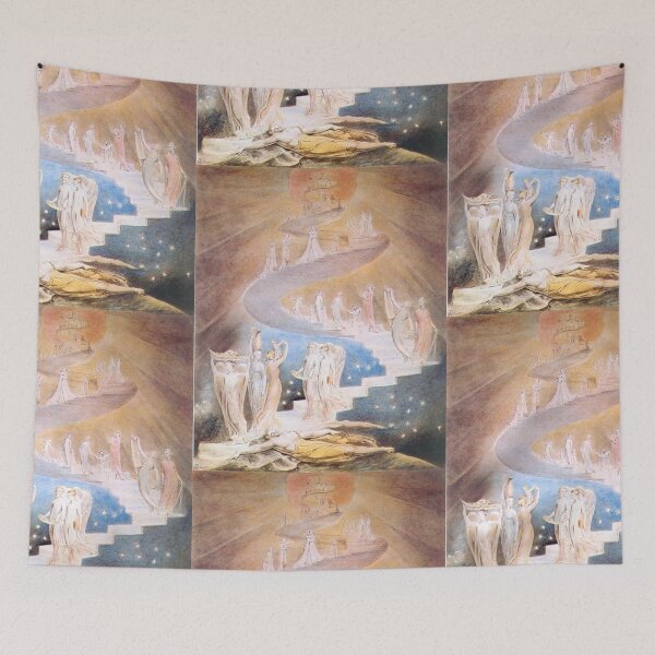 Item preview, Stairway to Heaven illustration by william blake designed and sold by Vintage Designs +.