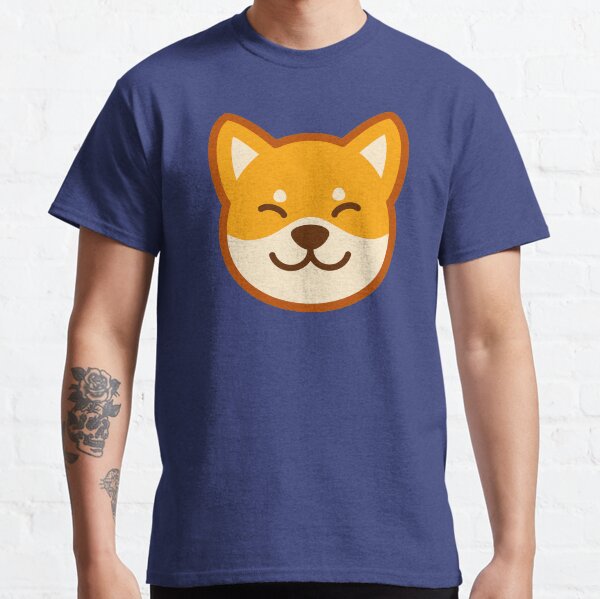 Gold Shiba: Blue Bone Classic T-Shirt