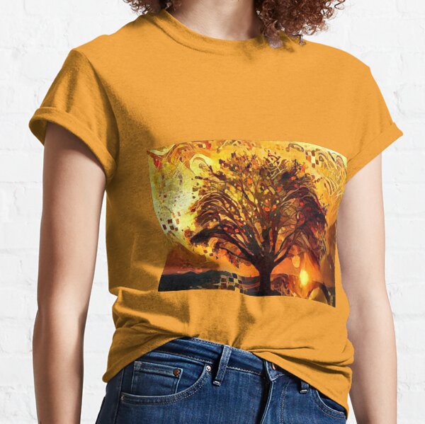 Golden Evenin Amber Classic T-Shirt