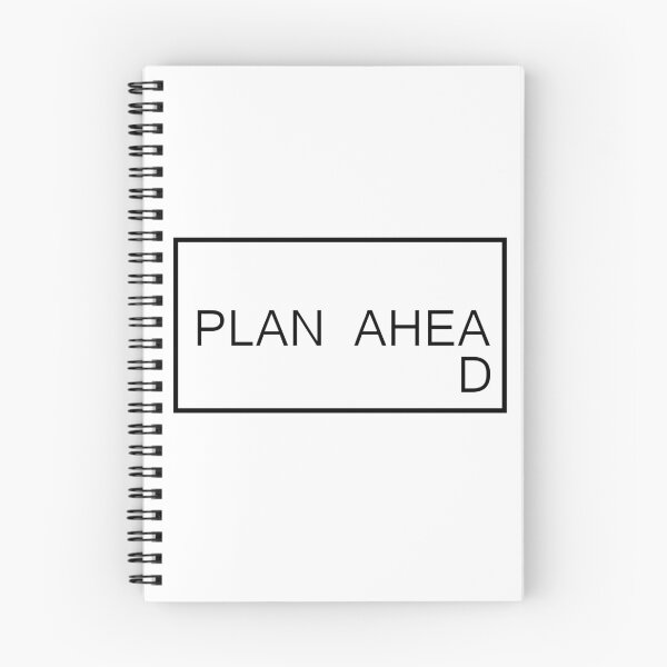 Item preview, Plan Ahead - Black Transparent designed and sold by SharkiDoodles.