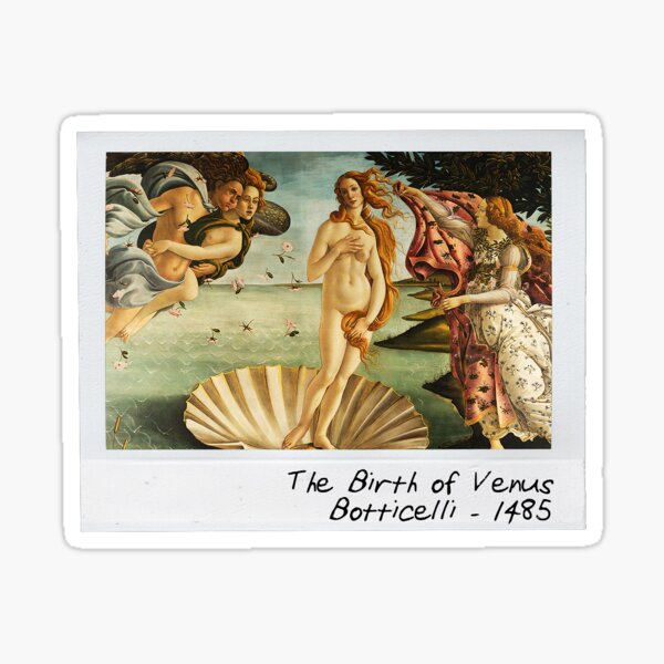 Lastig ethiek Higgins Botticelli Stickers for Sale | Redbubble