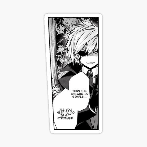 "All You Need To Do Is Get Stronger Arifureta" Sticker for Sale by