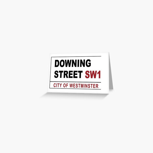 Aperçu de l'œuvre Downing Street Sign créée et vendue par rogue-design.
