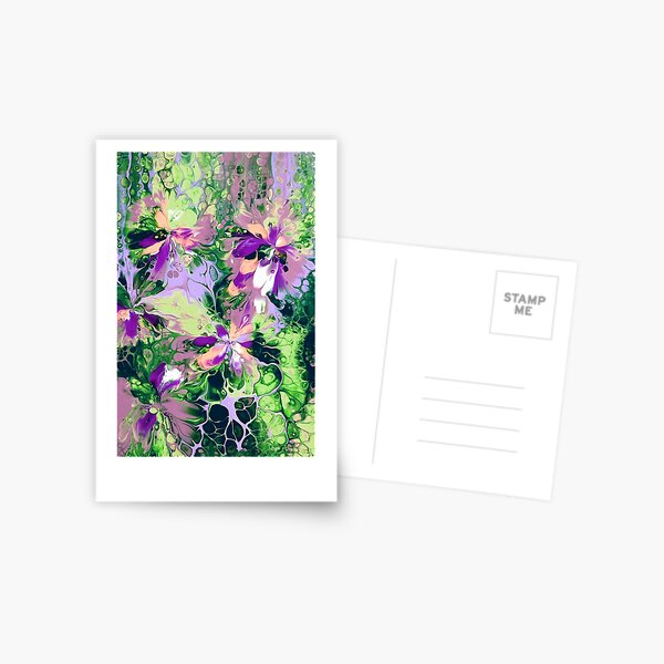 Flower Garden Postcard