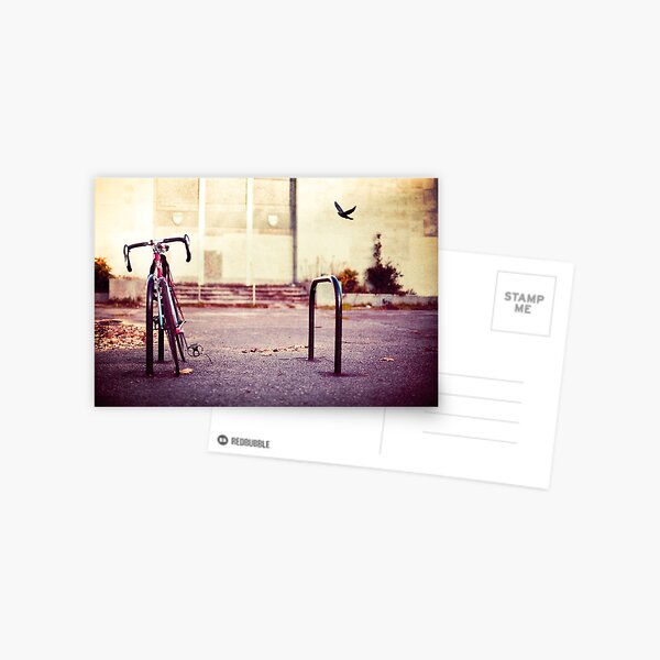Abandoned bike Postcard