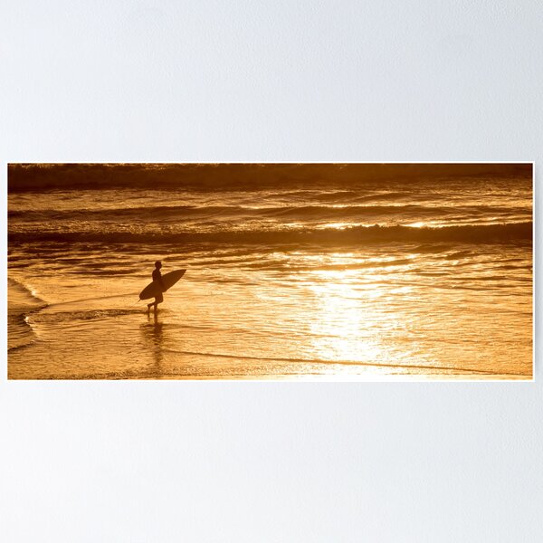 Item preview, Surfer on a beach panorama designed and sold by Delphimages Art.