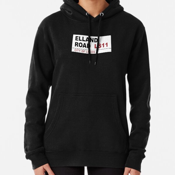 Elland Road Street Sign Pullover Hoodie