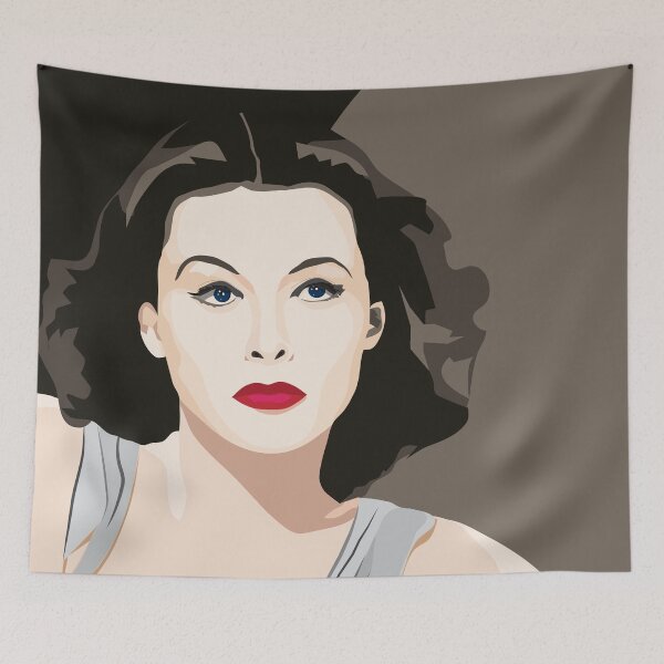 Item preview, Hedy Lamarr Portrait designed and sold by Yellow-Studio.
