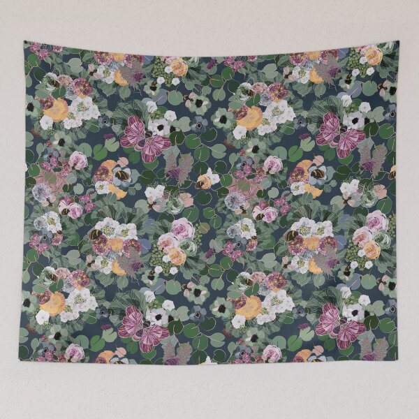 Item preview, Moody pollinators designed and sold by arrpdesign.