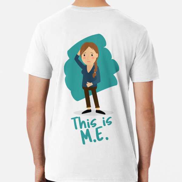 ME/CFS: This Is M.E. (Brain Fog) Premium T-Shirt