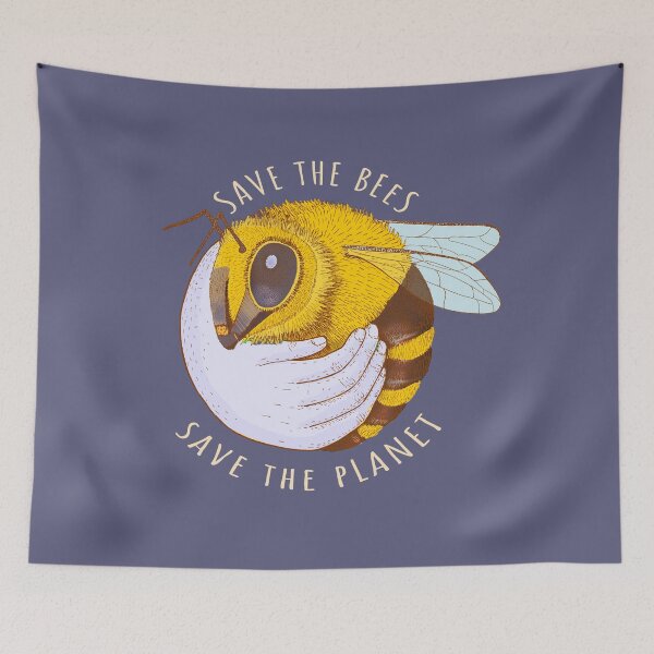 Item preview, Save the bees designed and sold by Frank J. Art.