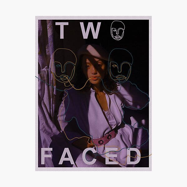Two Faced Photographic Print
