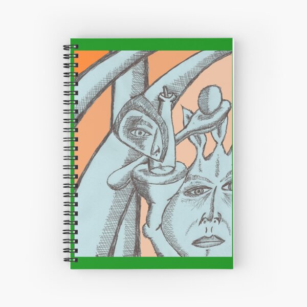 apparition camée Cahier à spirale