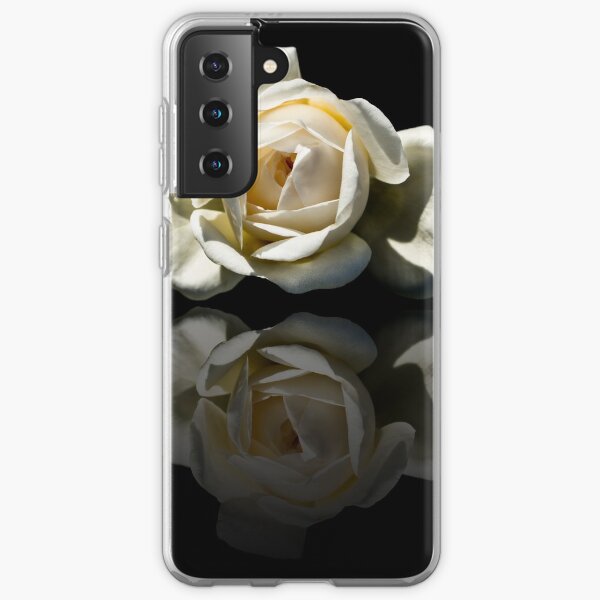 Reflection Of A White Rose Samsung Galaxy Soft Case