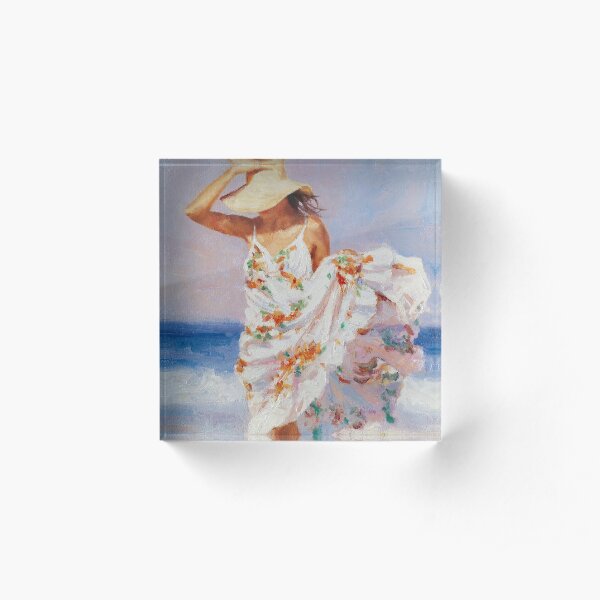 Summer Breeze Acrylic Block
