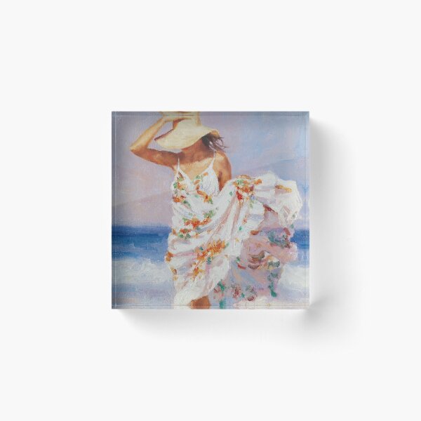 Summer Breeze Acrylic Block