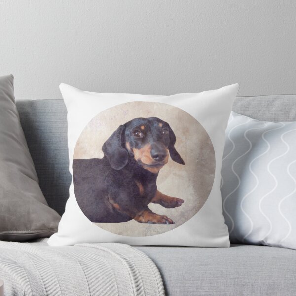 Item preview, Dachshund Watercolor Painting designed and sold by SmartPooch.