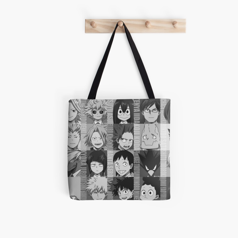 Class 1-A Tote Bag Hero Anime Travel Bag Grocery Market Bag 