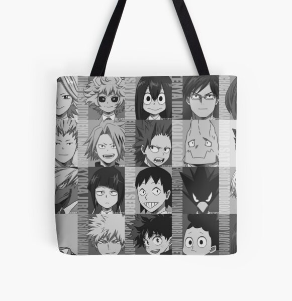 Class 1-A Tote Bag Hero Anime Travel Bag Grocery Market Bag 