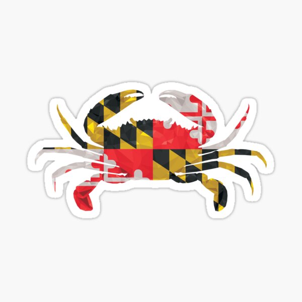 Item preview, Geometric Maryland Crab designed and sold by polliadesign.