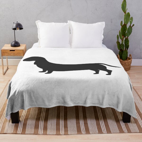 Item preview, Dachshund Dog Silhouette Black designed and sold by SmartPooch.
