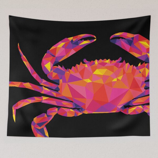 Item preview, Geometric Warm Crab designed and sold by polliadesign.