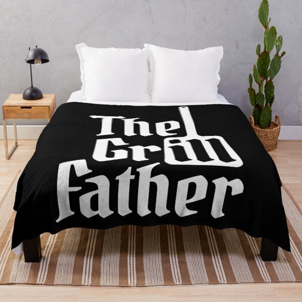 Item preview, The Grillfather Barbeque Grillmaster Chef BBQ Party Gift designed and sold by peter2art.