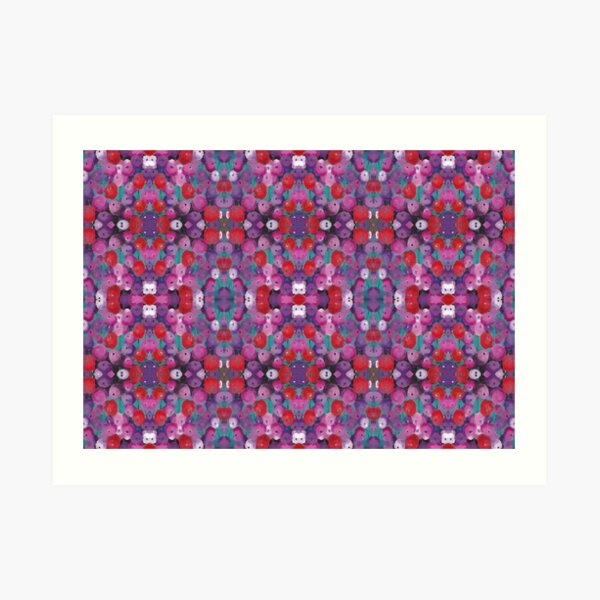 Wildflower Poppy Field Art Print
