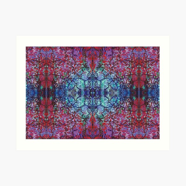 Bohemian Blossom Burst Art Print