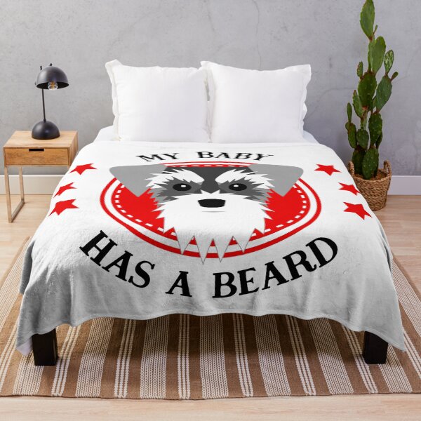 Item preview, Schnauzer Mom or Dad - My Baby Has a Beard designed and sold by AntiqueImages.