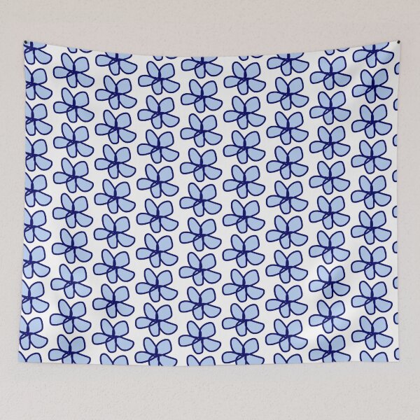 Item preview, Flor azul celeste designed and sold by O-Haas.