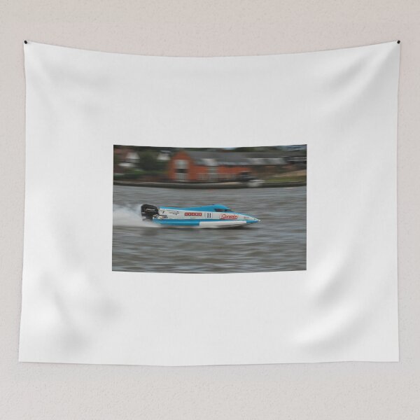 Item preview, Powerboat Racing at Oulton Broad - Formula Grand Prix - Scott Curtis designed and sold by jamesknightsart.