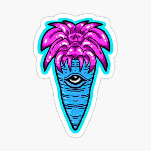 CARROTTRiBE turquoise logo Sticker