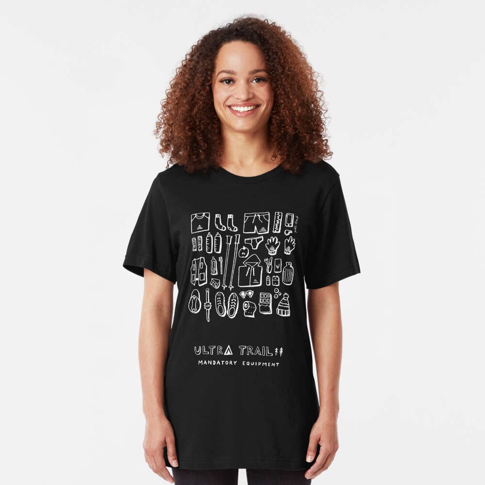 Ultra Trail - Mandatory Equipment Slim Fit T-Shirt