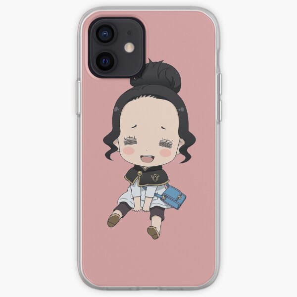 charmant trèfle noir Coque souple iPhone