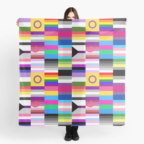 Lgbt Pride Flags Collage Scarf By Scottykat Redbubble 2090