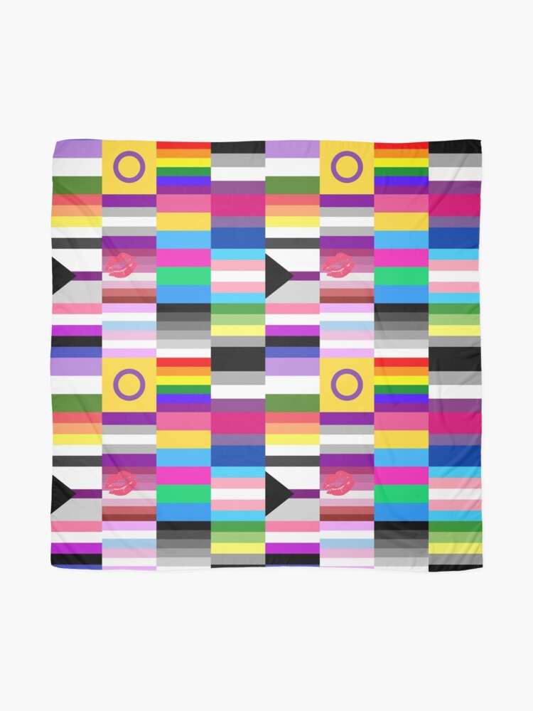 Lgbt Pride Flags Collage Scarf By Scottykat Redbubble