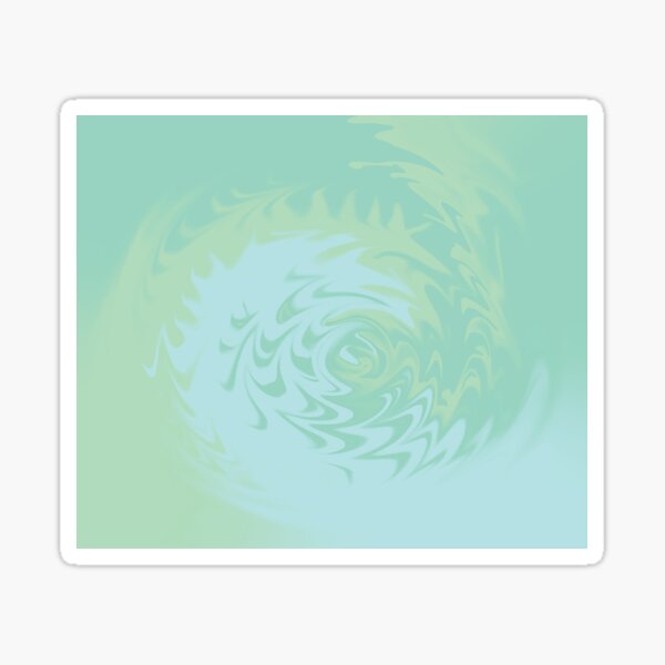 Light Colors Tie Dye Sticker