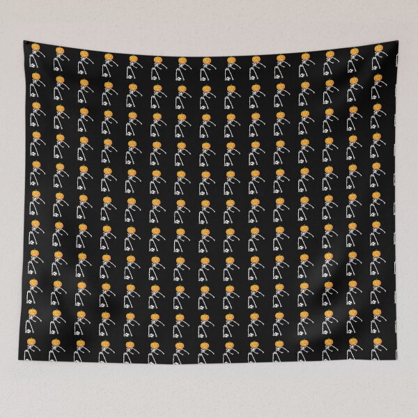 Item preview, Funny Pumpkin Head Skeleton Soccer Halloween Flossing TDesign designed and sold by ssmcwhortor.