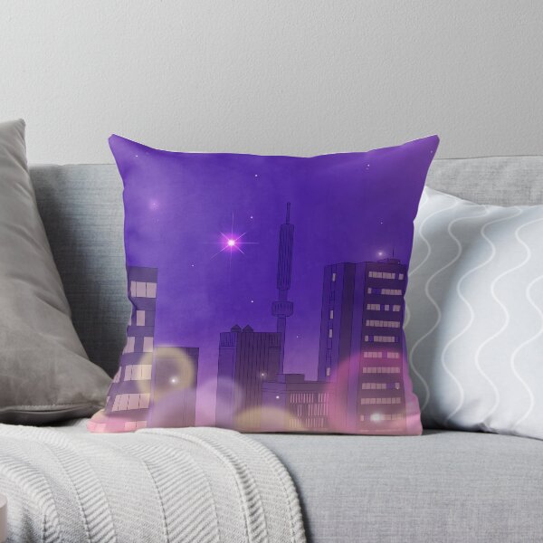 Night Sky Throw Pillow