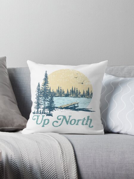 Artikel-Vorschau von Vintage Up North Lake, designt und verkauft von GreatLakesLocal.