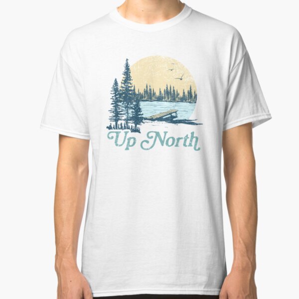 Vintage Up North Lake Classic T-Shirt