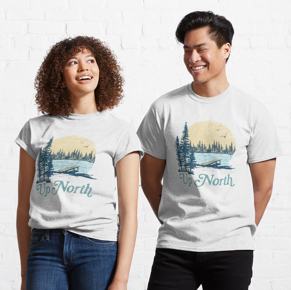 Vintage Up North Lake Classic T-Shirt