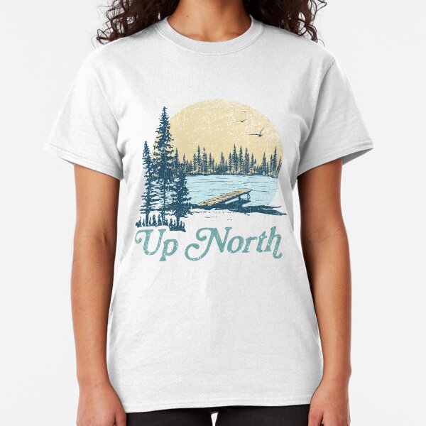 Vintage Up North Lake Classic T-Shirt
