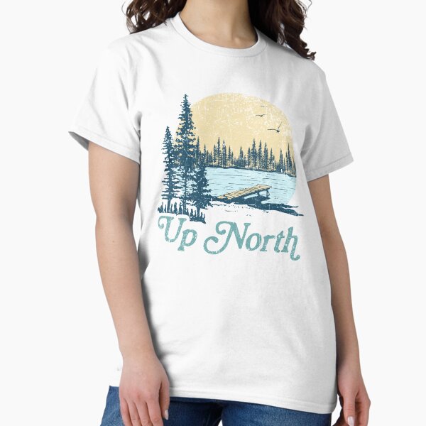 Artikel-Vorschau von Vintage Up North Lake, designt und verkauft von GreatLakesLocal.