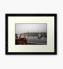 Peggy's Fog Framed Print